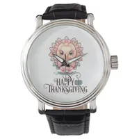 Cute Thanksgiving Turkey Watch