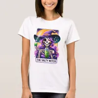 Funny Salty Witch Tarot T-Shirt