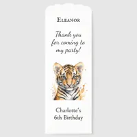 Tiger Cub Baby Animal Party Favor Personalized Bookmarks