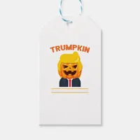 Halloween Trumpkin Funny  Pumpkin Halloween Gift Tags