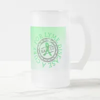 Wanted: A Cure for Lyme Disease Frosted  Mug