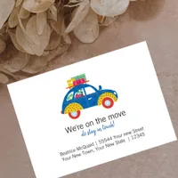 Cute Moving Announcement | New Address