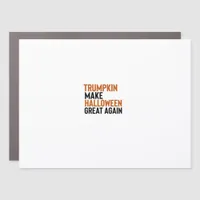 Halloween Trumpkin – Make Halloween Great Again Fu Car Magnet
