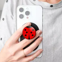 Cute Red Ladybug  PopSocket