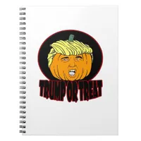 Trumpkin Or Treat Halloween Trumpkin Trick Or Trea Notebook