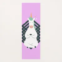 Unicorn in Yoga Pose Yoga Mat