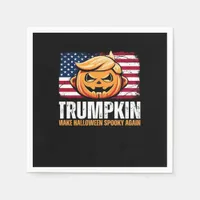 Donald Halloween - Trumpkin Make Halloween Spooky  Napkins