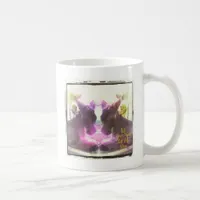 Two Donkeys Let Your Light Shine Coffee Mug