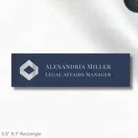 Custom Magnetic Name Tags with Logo