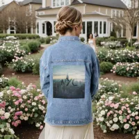 Rainy Day in NYC Denim Jacket