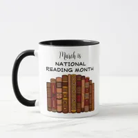 March is National Reading Month    Mug