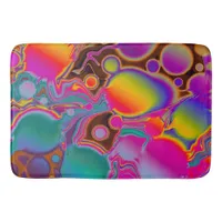 Groovy Color Burst Bath Mat