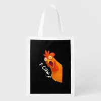 F-Caw-F Chicken Retro Classic Grocery Bag