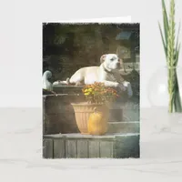 Autumn Dog Card