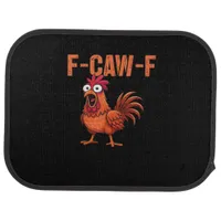 F Caw F Funny Chicken Classic Trendy Modern Style Car Floor Mat