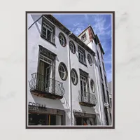 Windows & Balcony : Funchal, Portugal Postcard