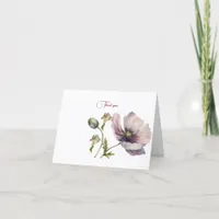 Folded thank you cards