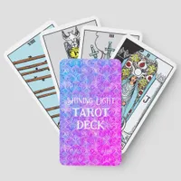 Business Name Rider Waite Pink And Blue Tarot Cards