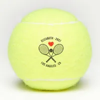 Preppy Tennis Birthday Party Favor Balls