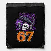 F-Caw-F Chicken Halloween Classic Funny Trendy Drawstring Bag