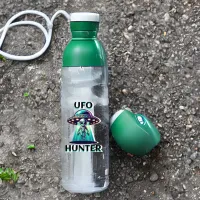 UFO Hunter | Ai Art with UFO and Alien Sticker