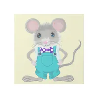 Cute and elegant little mouse gallery wrap