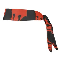 Silhouette of Turkeys Tie Headband