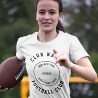 Football Club Name Logo  T-Shirt