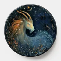 Carpicorn Zodiac Birth Sign Astrology Celestial PopSocket