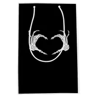 Skeleton Heart Hands Classic Medium Gift Bag