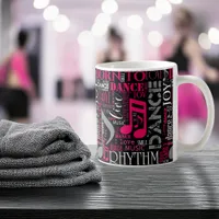 Born to Dance Pink ID277 Coffee Mug