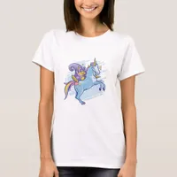 Chipmunk and Unicorn, Magical Friends T-Shirt