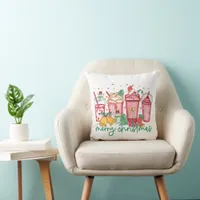 Merry Christmas Throw Pillow