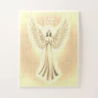 Golden Light Healing Angel 30 Piece Jigsaw Puzzle