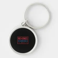 No Kings In America Since 1776 Patriotic Retro Cla Keychain