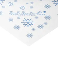 Tissue paper - Santa Claus, Sleigh, Snowflakes