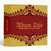 Royal Satin Wedding Anniversary Album Binder