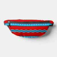 Southwest River Canyon Red and Turquoise Fanny Pack