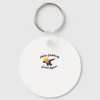 Make Dabbing Great Again Design Classic Keychain