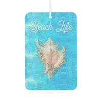 Conch Shell "Beach Life"  Air Freshener