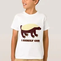 The Honey Badger Secretly Cares T-Shirt