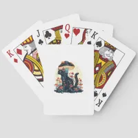 Cottagecore Aesthetic Goblincore Mushroom Fairycor Poker Cards