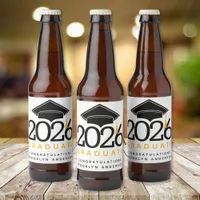 Graduation Class of 20XX Beer Bottle Label