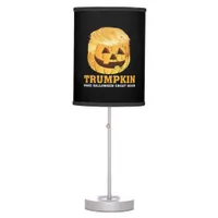 Funny  Pumpkin Trumpkin Halloween  Table Lamp