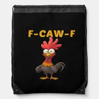 F-Caw-F-Chicken Essential Classic Aesthetic Unique Drawstring Bag