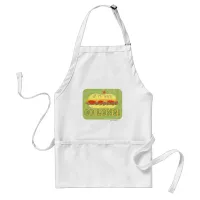 Go Long Submarine Sandwich Tasty Slogan Adult Apron