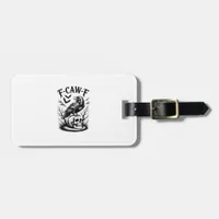 Halloween F-Caw-F Bird Crow Women Men Trendy Casua Luggage Tag