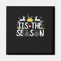 Tis The Season Classic Minimal Clean Magnet
