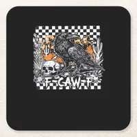 F-Caw-F Classic Cool Square Paper Coaster