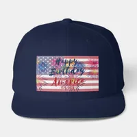 4th of July Happy Birthday America USA 250th Visor